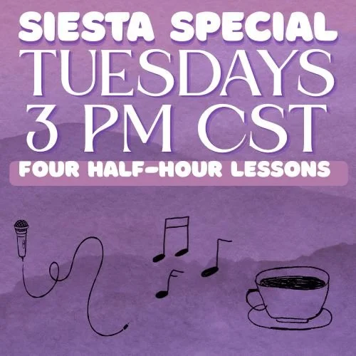 Tuesdays at 3pm CST - Siesta Special