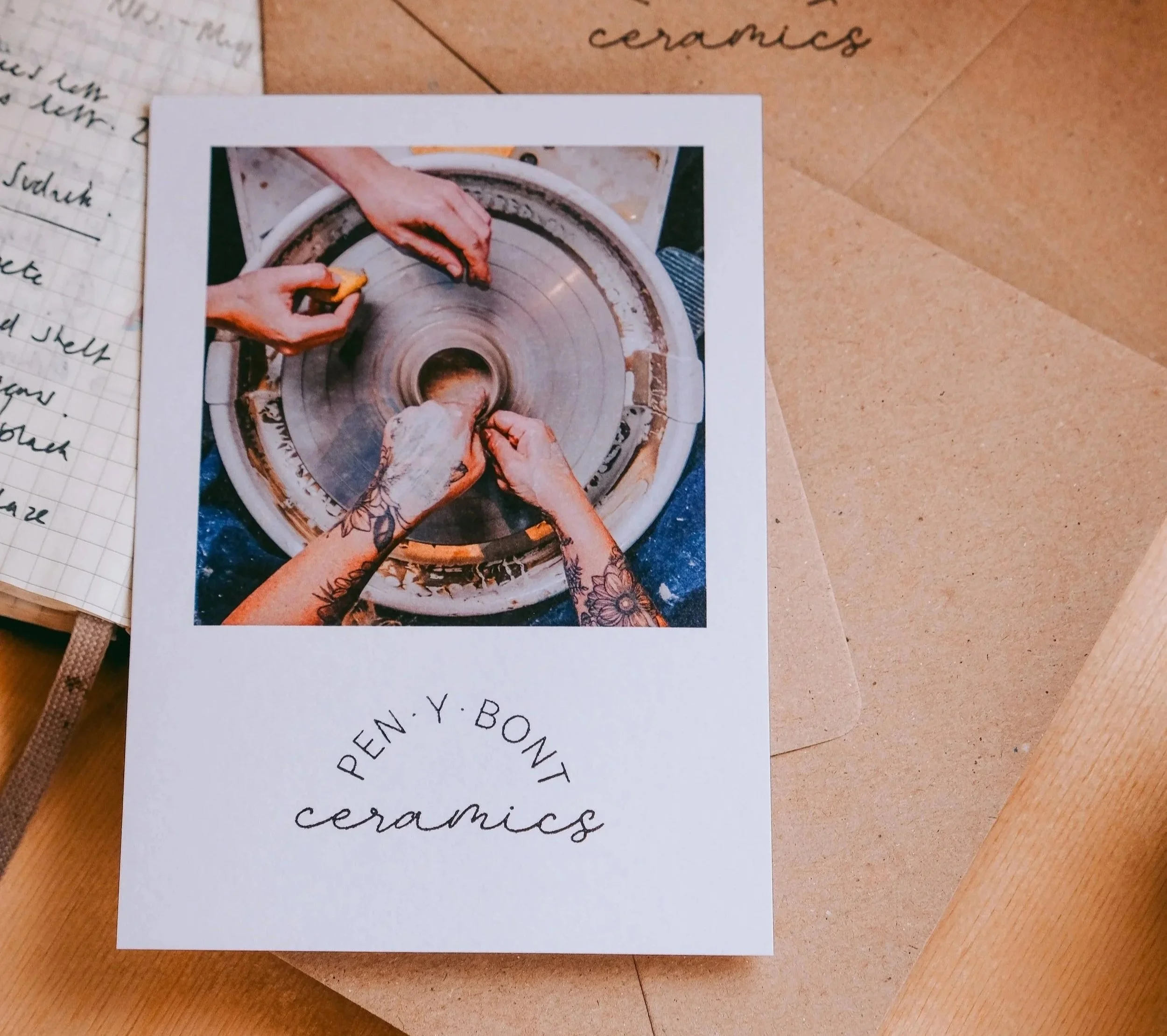 Gift card / voucher for a pottery class in Macclesfield