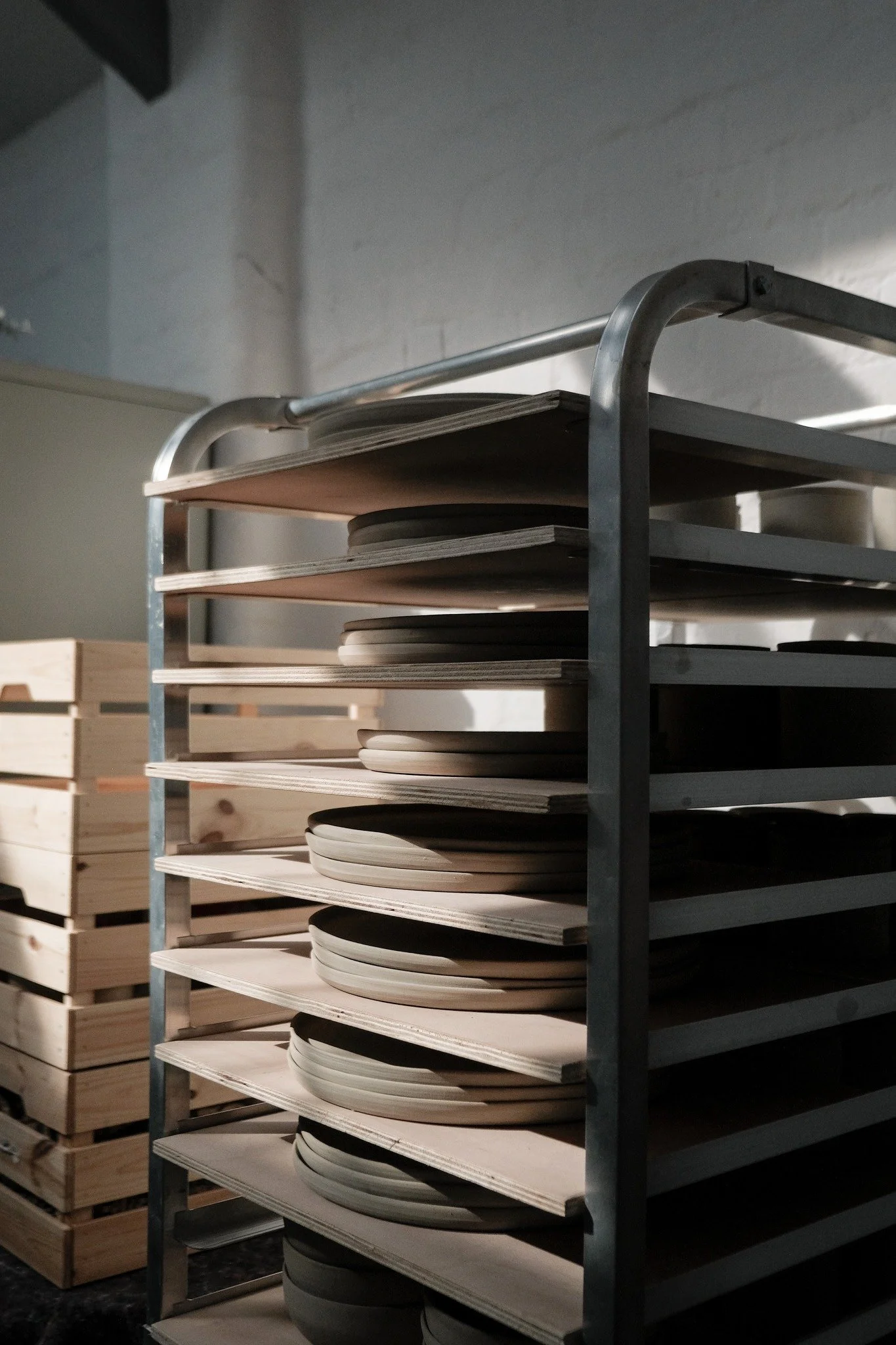 Bespoke pottery commission in the studio in macclesfield 