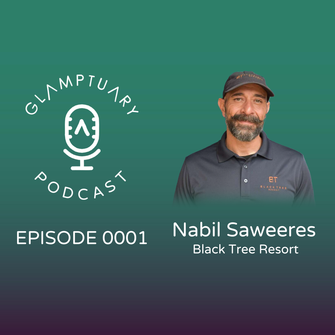 GLAMPTUARY PODCAST - SEASON 1/EPISODE 0001 - NABIL SAWEERES episode artwork