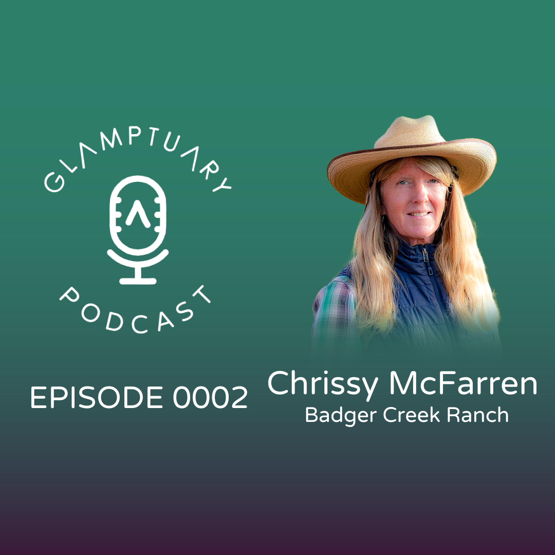GLAMPTUARY PODCAST - SEASON 1/EPISODE 0002 - CHRISSY MCFARREN episode artwork