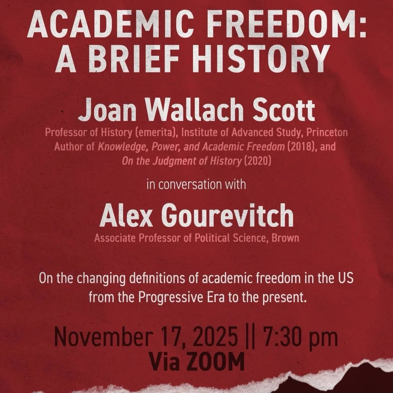 Academic Freedom: A Brief History