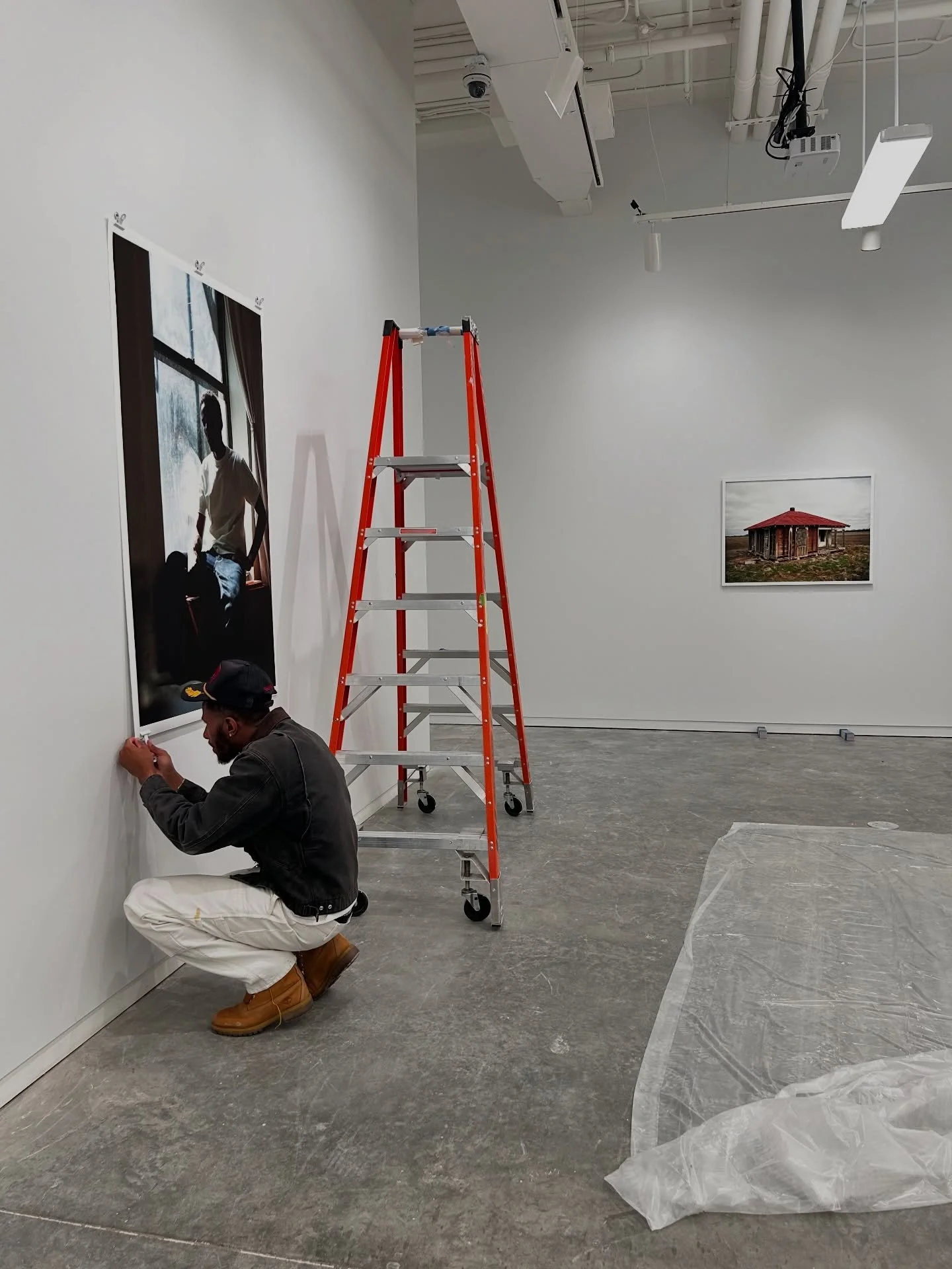 A little bts from the printing and early installation of &ldquo;A Rabbit with a Gun&rdquo; at @crosstownarts 

On view until June 7th. 

Gallery Hours: 
Tuesday through Friday: 10am - 8pm
Saturday: 10am - 6pm
Sunday: 12pm to 6pm

Thanks again to @amu