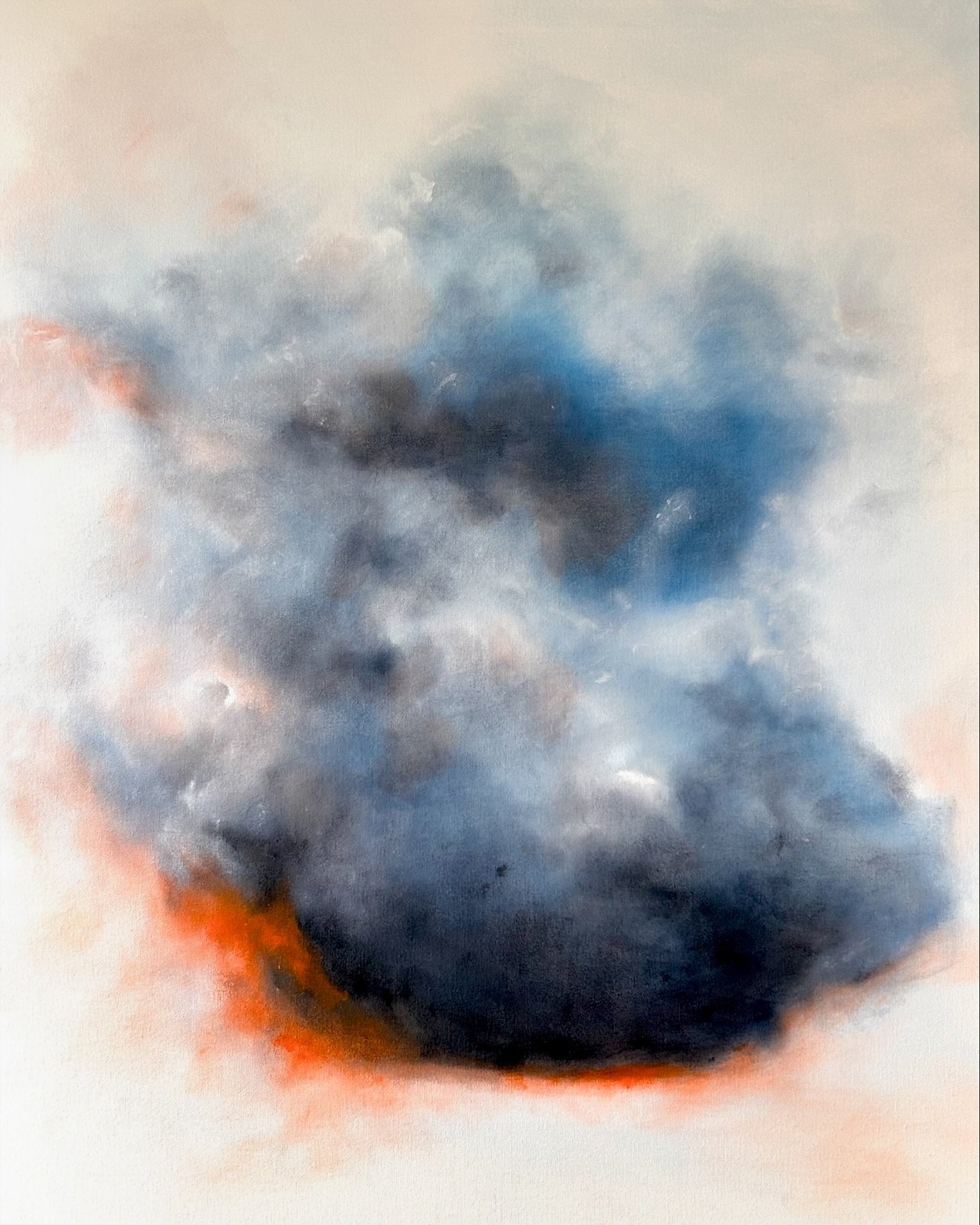 Work in progress of a new series that i&rsquo;m slowly working on &hellip; the spaces between; clouds and the use of negative spaces to give a balance and calmness within ourselves.
This one has been quite slow going whilst it gets its sense of depth