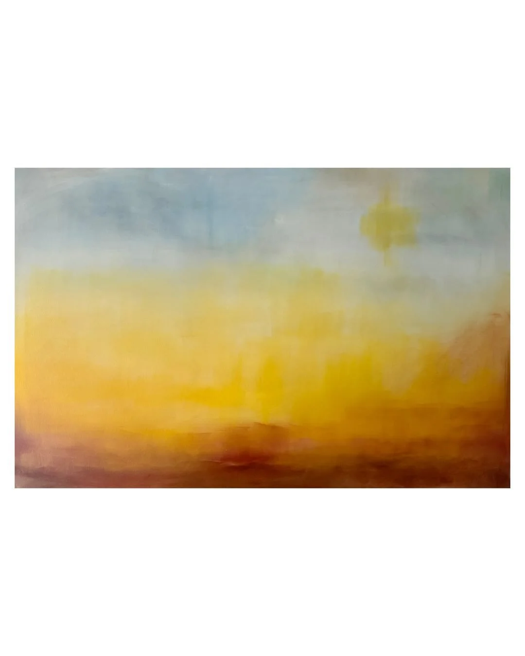 There is one colour that appears again and again in my work &ndash; burnt sienna &ndash; I love it, it has such a lovely rich, expressive depth that is often the basis for much of my earthy landscapes.

Here I&rsquo;ve paired it with yellow ochre and