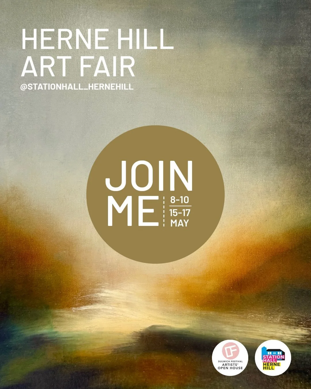 SAVE THE DATE

Really excited to be showing in London again in May at the NEW independent @hernehillartfair this May 8-10 &amp; 15-17 @stationhall_hernehill &ndash; as part of Dulwich Artists&rsquo; Open House @artistsopenhse! Woohooo 🙌

Showcasing 