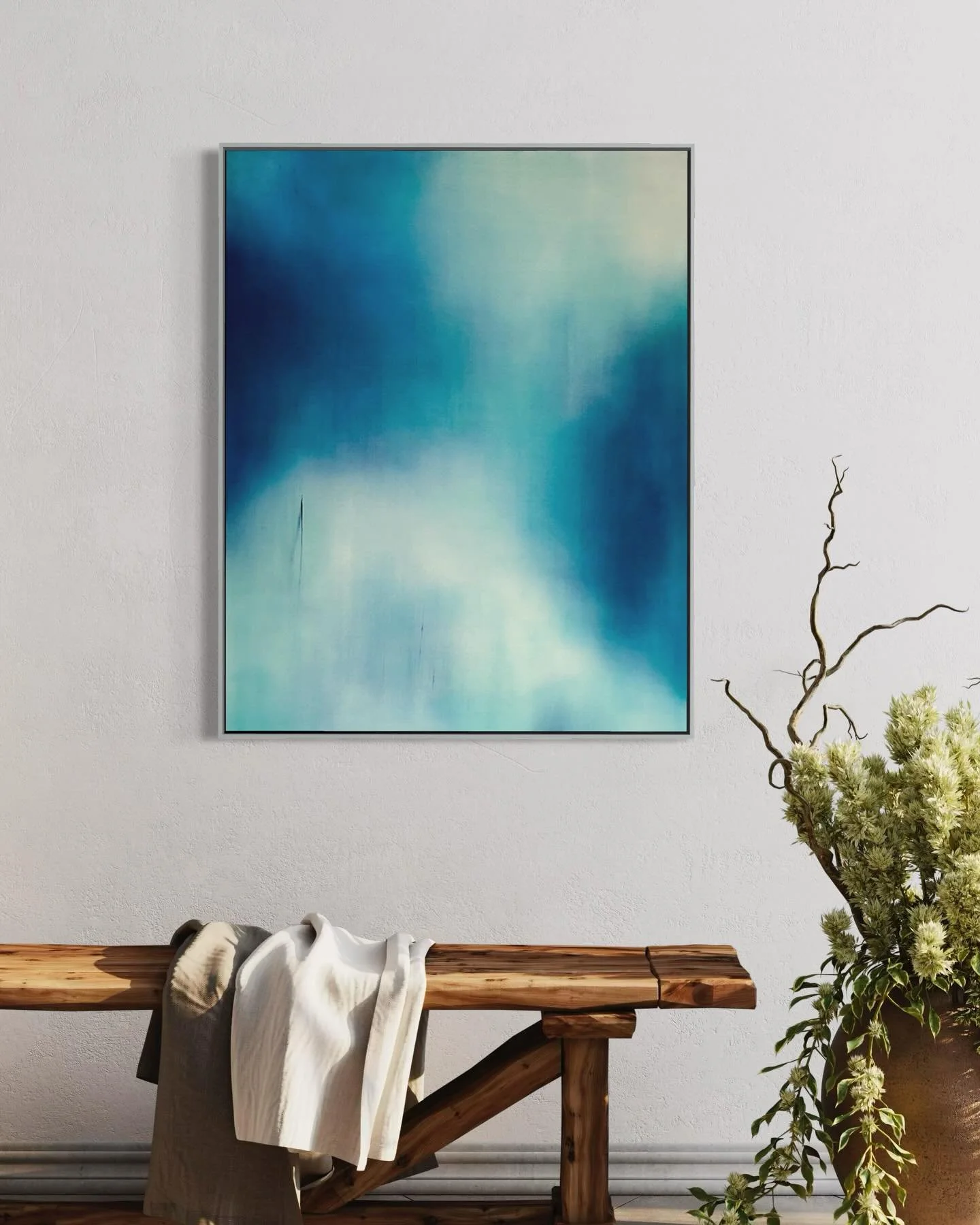 The Abstract Condition exhibition opens today @art.firepit in Greenwich, and I&rsquo;m fortunate to have three pieces showing.

&lsquo;Between the Notes&rsquo; above, is a more transcendental piece that speaks to the soul. When we listen deeply to mu