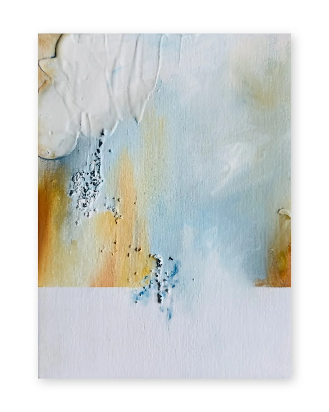 Another little new one from my &lsquo;Crossing Lines&rsquo; series (working title)

Palette and textures inspired by therapeutic tone of the Italian Dolomites, the crispness adding a vitality &ndash; the line creating a space which at once symbolises