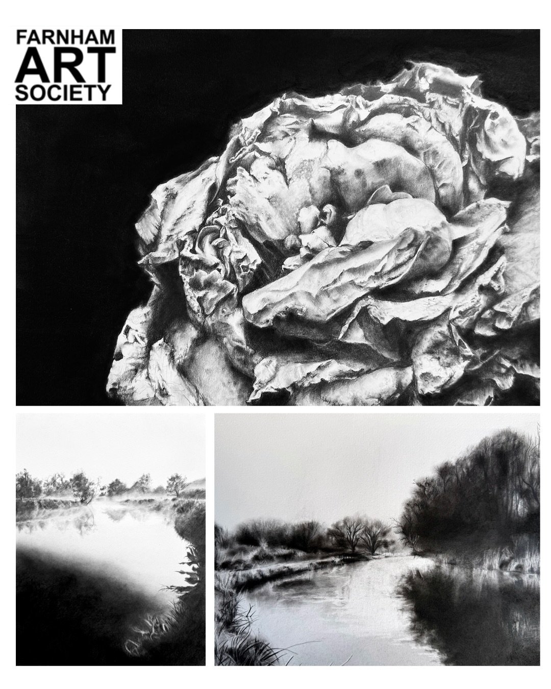 Looking forward to delivering these three works later this week, as part of @farnham_art_society Annual Exhibition.
_____

Farnham Art Society 
The Medici Theatre
Weydon School
Weydon Lane, Farnham GU9 8UG
Surrey

&bull; Opening evening and prizes, S