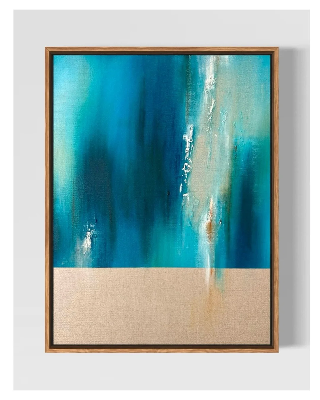 ✨ New work 
Oil and texture on linen 

#contemporarypainting #seascapepainting #newwork