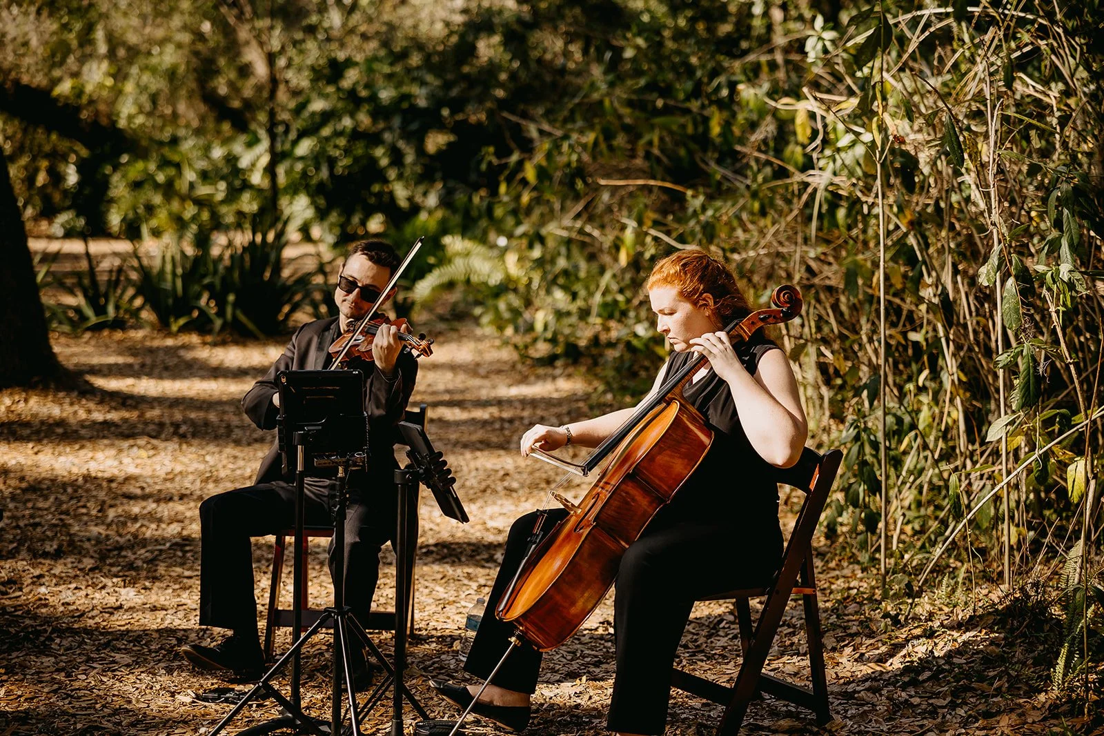 String Duo Layout An Elegant Rustic Wedding with Pups and a String Duo — Sunset Strings ...