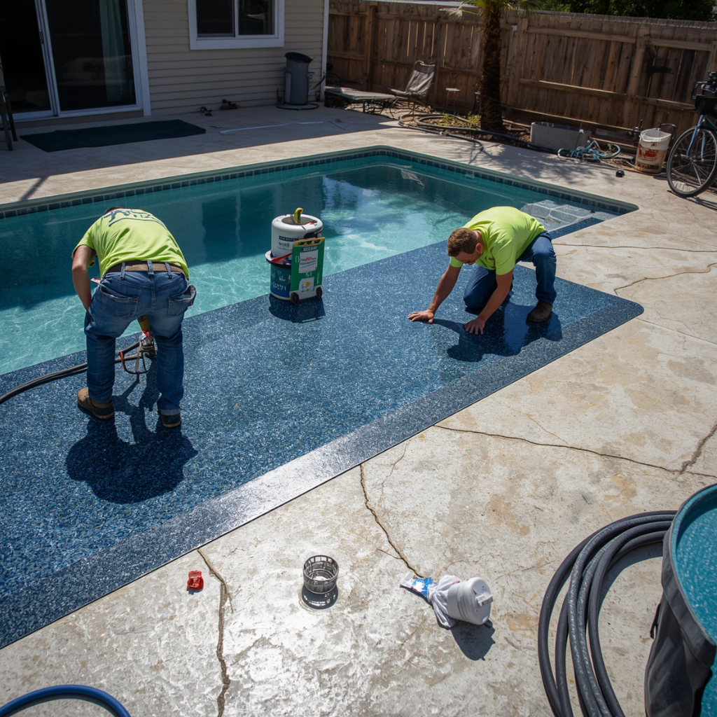 Rubber Coatings vs. Concrete Stains: Which Is Better?