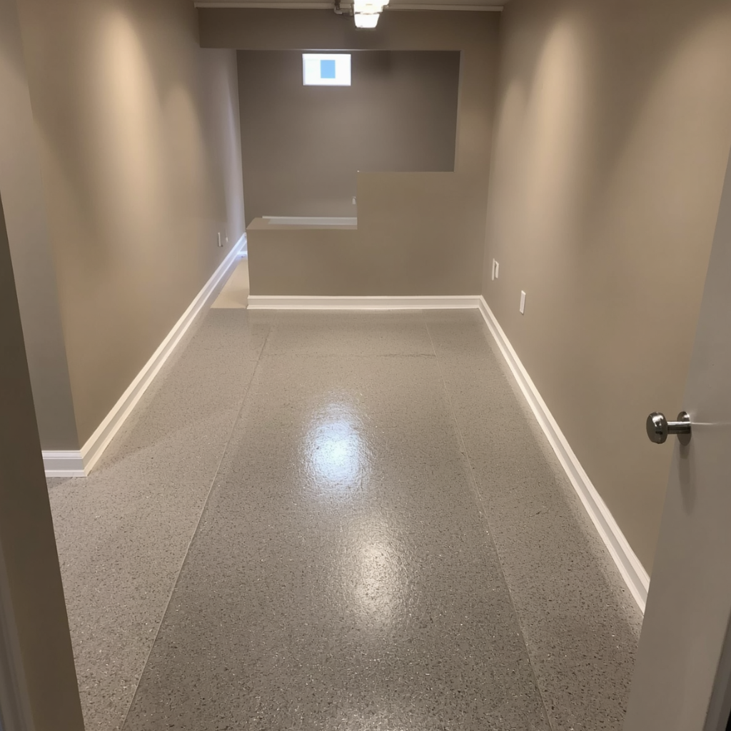 Fix Basement Floor Problems with Concrete Coatings