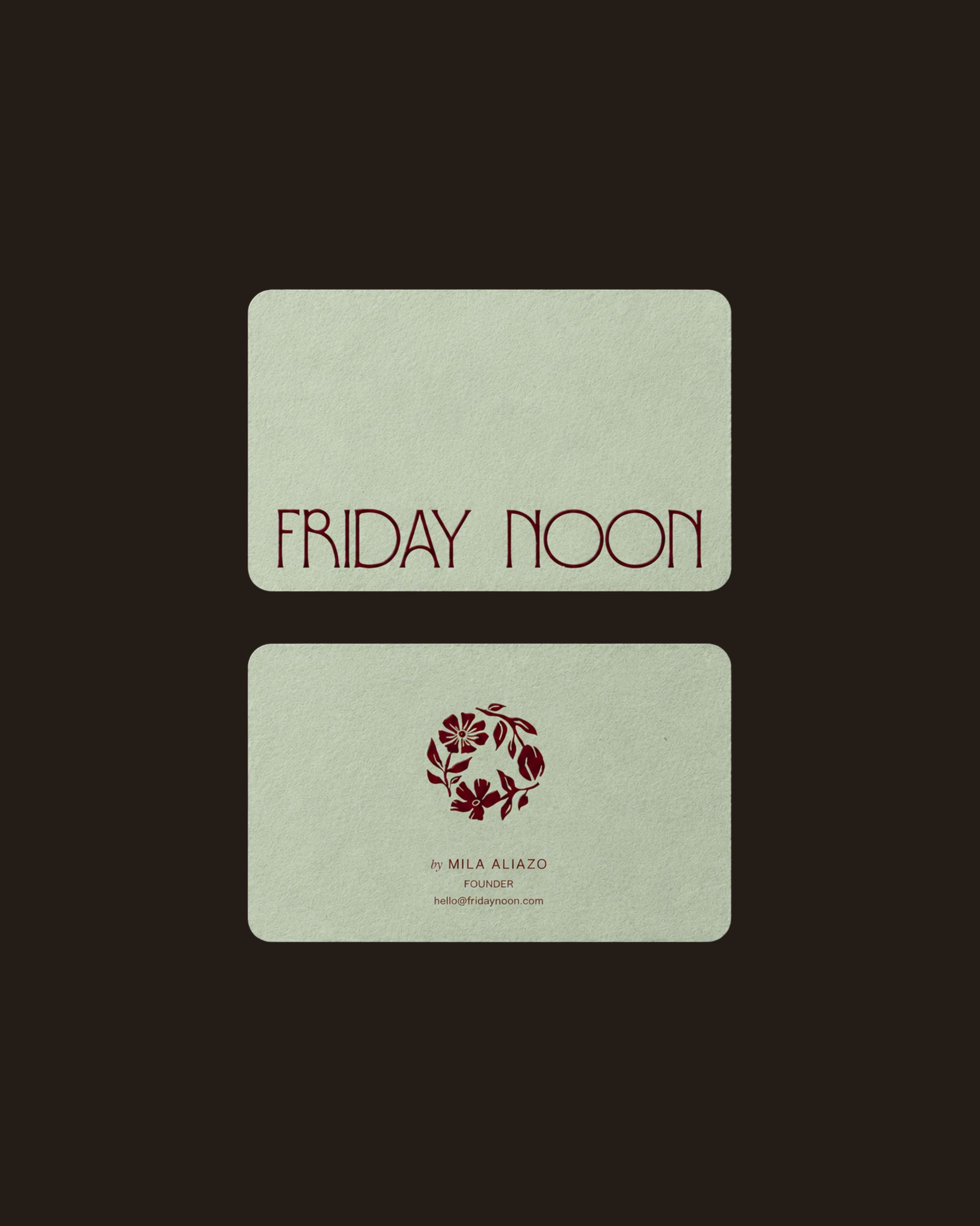 Friday Noon — JZ CREATIVE SPACE