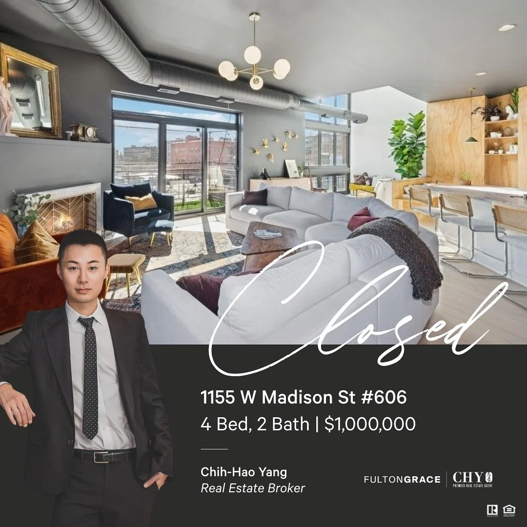 🎉Congratulations to my dear buyers on closing their new home in Chicago! From our first conversation two years ago to today, it&rsquo;s been such a fun and rewarding journey getting to know my clients and helping them find the right place. Navigatin