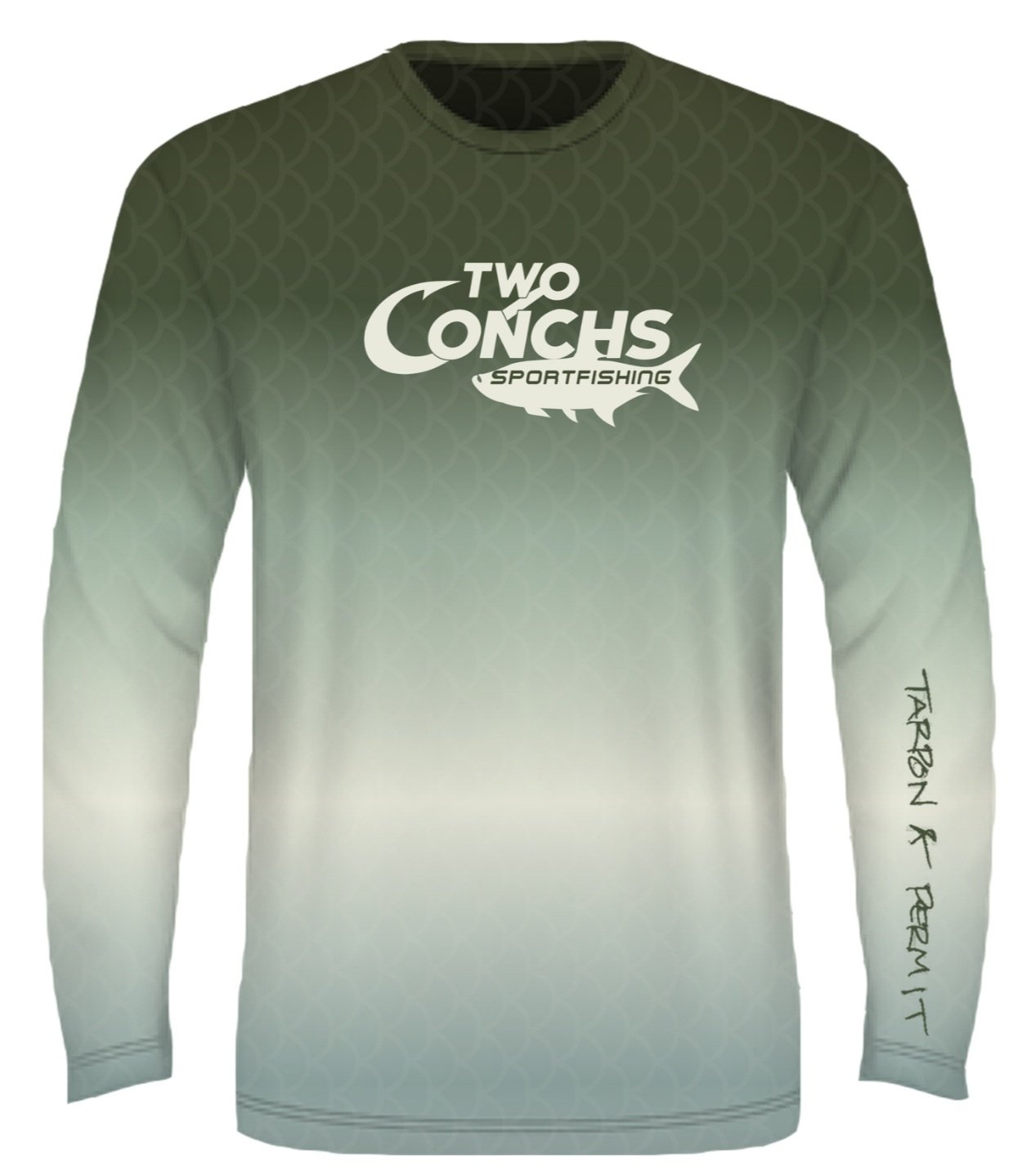 Tarpon Scales Long Sleeve — Two Conchs Gear