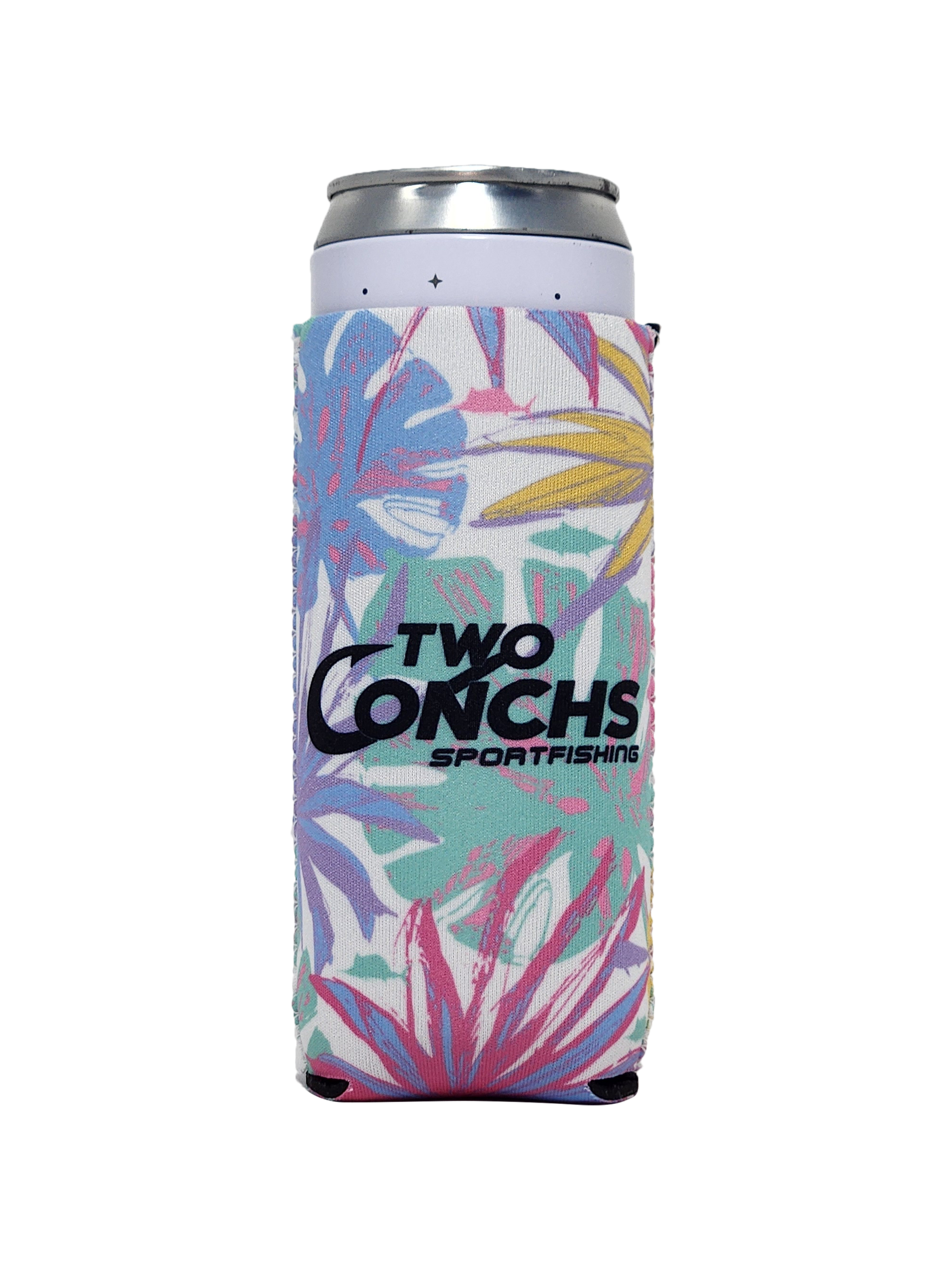 Flower n Fish Koozie