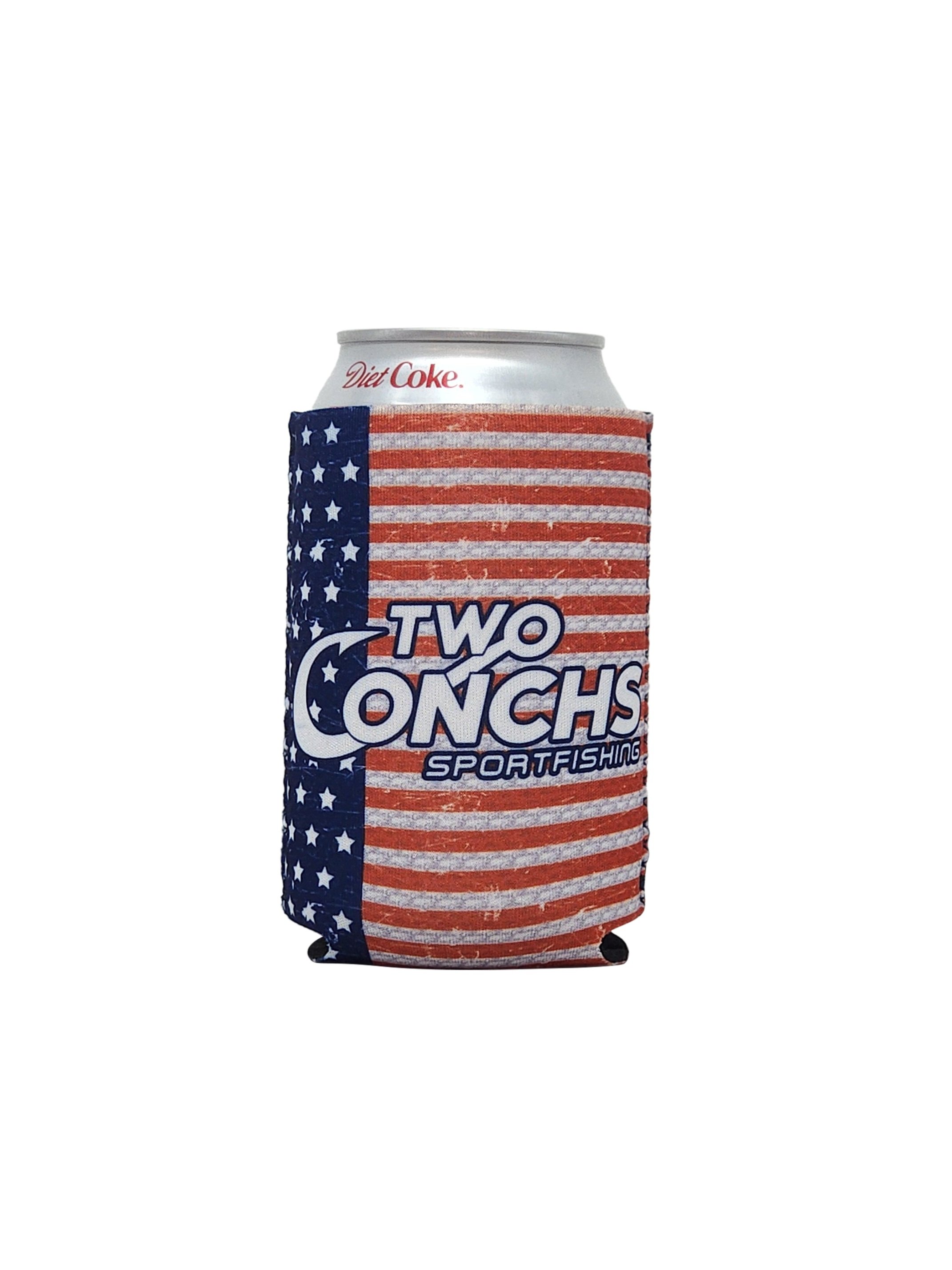 Flag n Fish Koozie