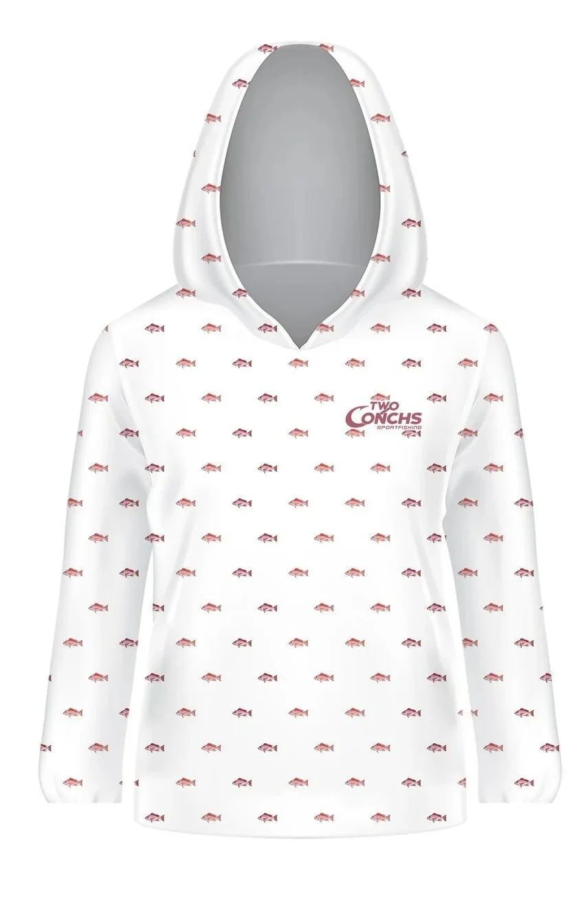Two+Conchs+Logo+with+Snapper+Fish+Pattern+Hoodie+03+Mockup+02.jpg