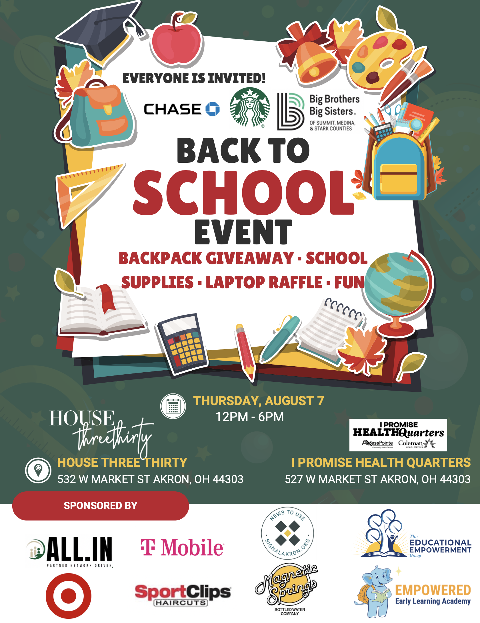 ALL IN - Back to School Event
