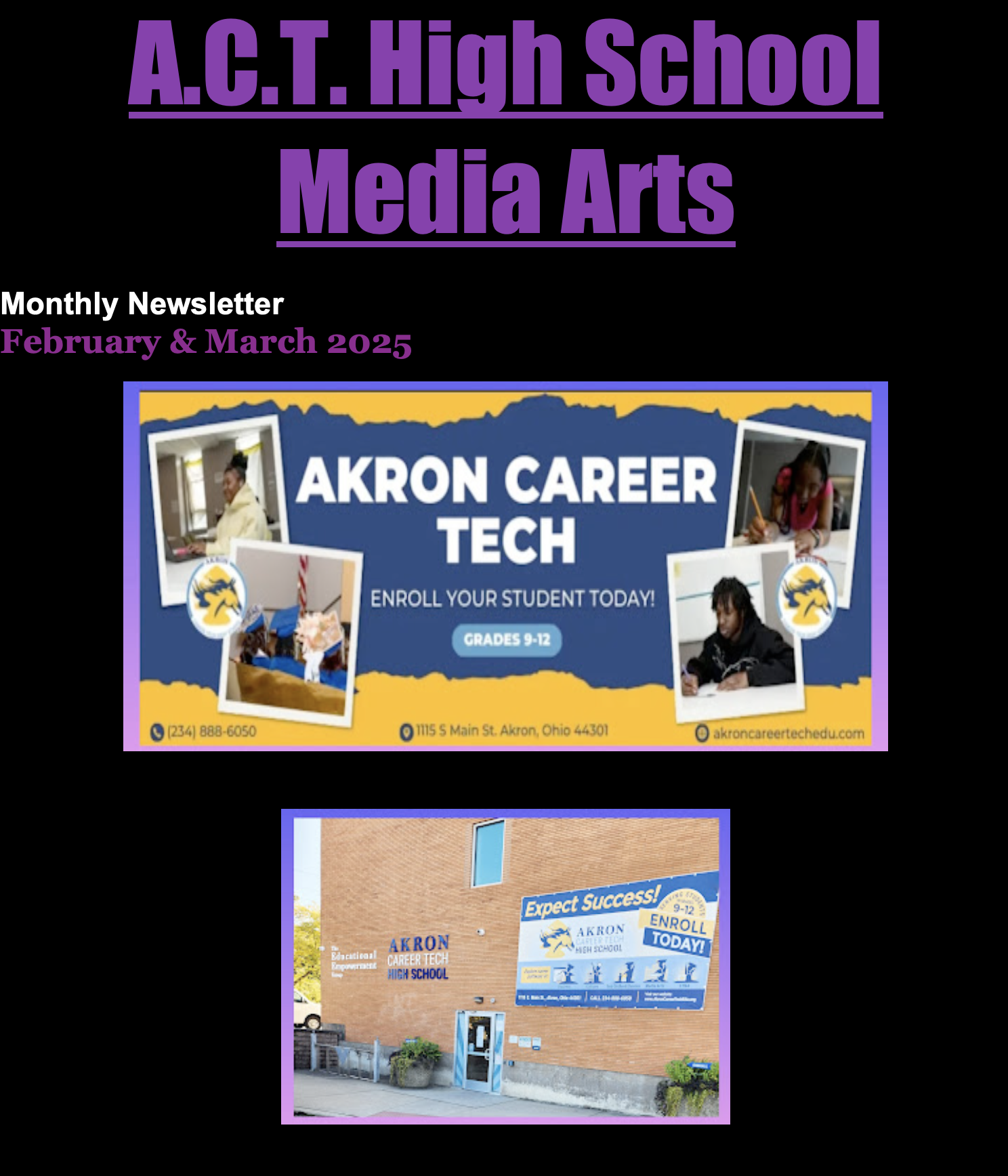 Newsletter - February/March 2025