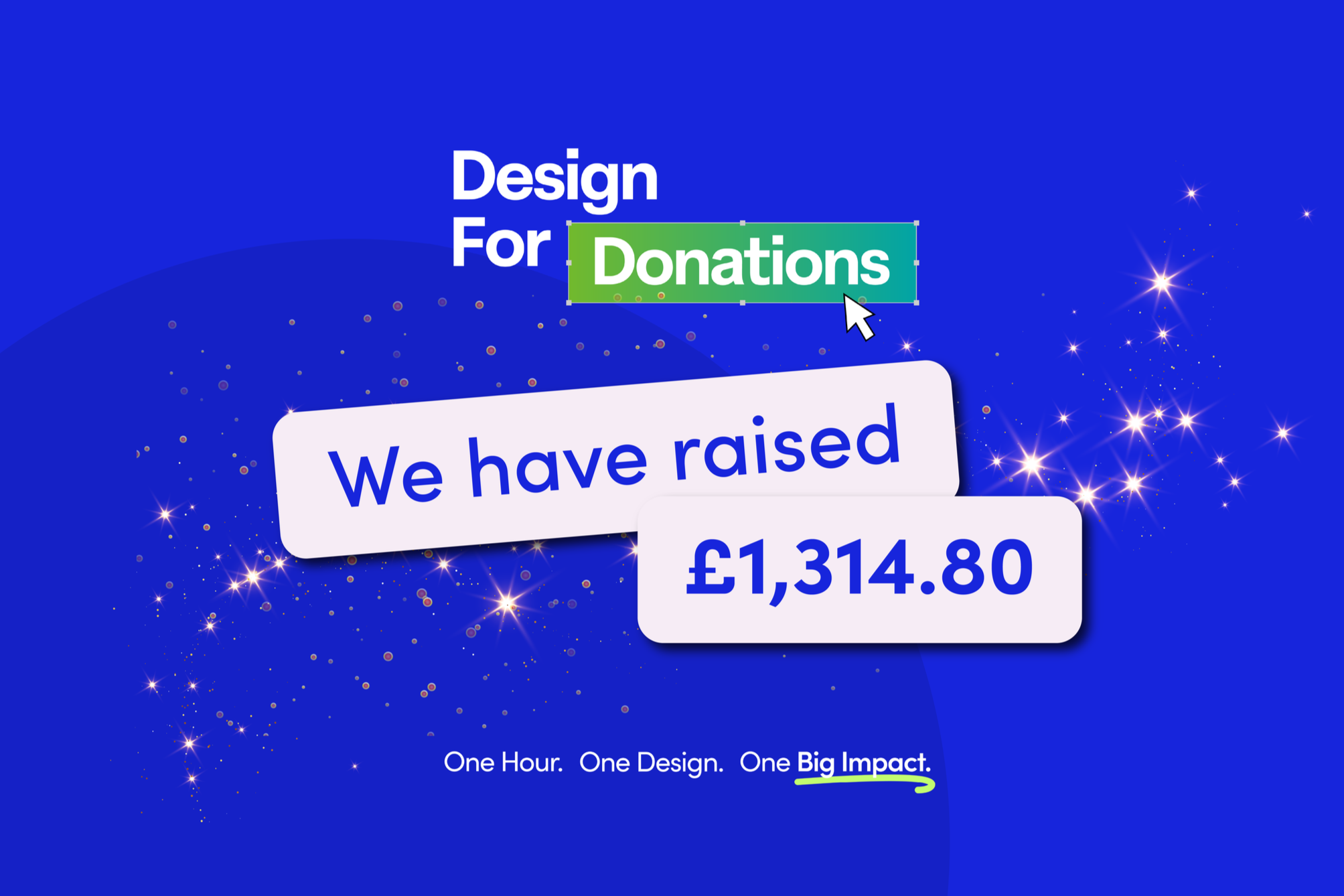 Design for Donations Day raised over £1000 for Charity