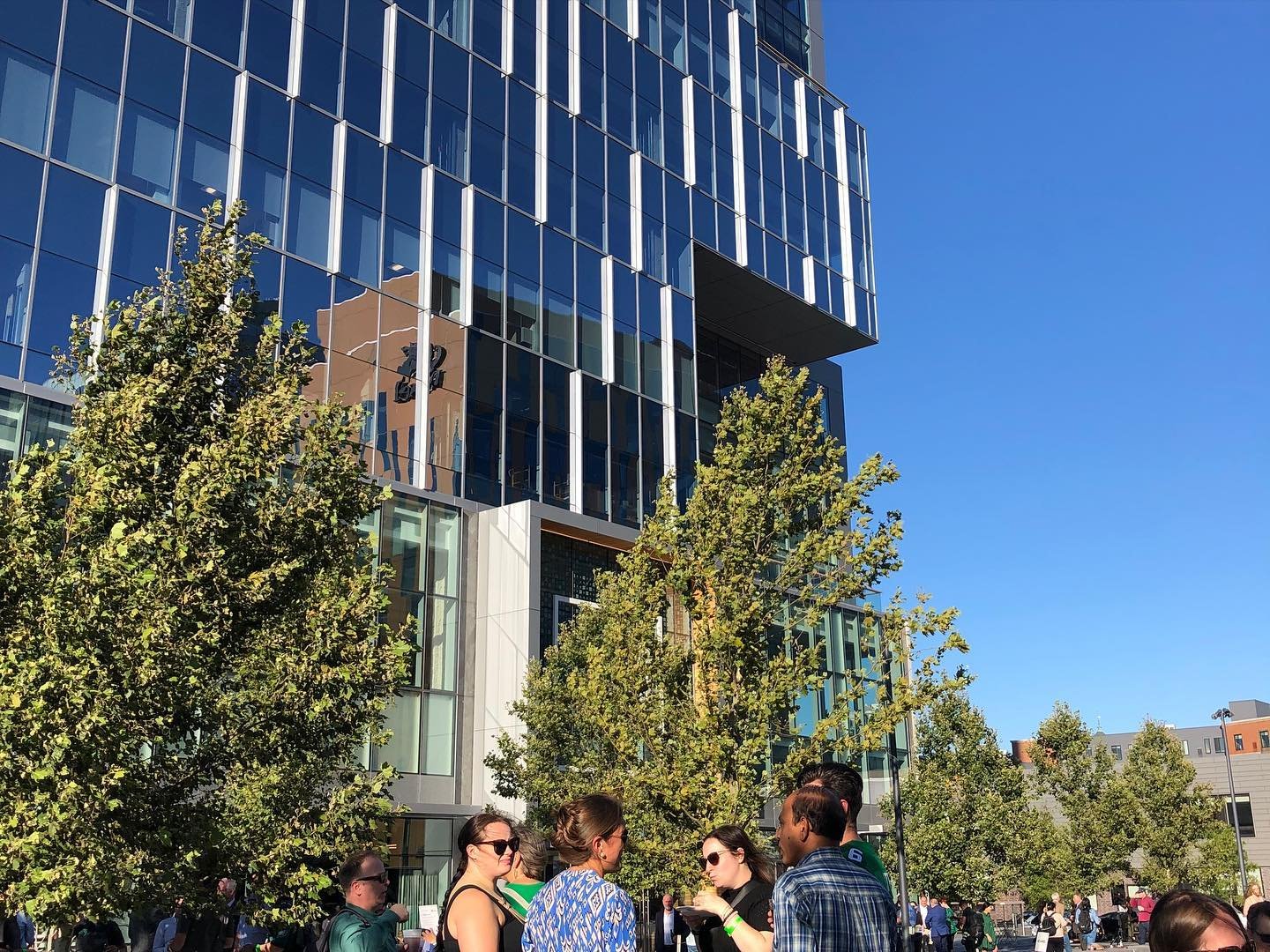 We had the great honor of attending the ribbon cutting and rubbing elbows with @governorshapiro at our latest project OneUCity Square in University City. OZC was the associate architect for this 400,000+SF office and lab core and she&rsquo;ll project