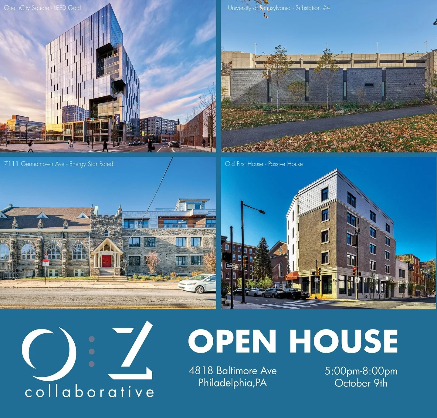 Join us this Thursday Oct 9th | 5-8 PM for our Open House as part of @designphilly 2025! 

Swing by our studio in West Philly to meet the team, talk design, and hang out over light bites, drinks and good vibes. Yes, we&rsquo;ll have the Eagles game o