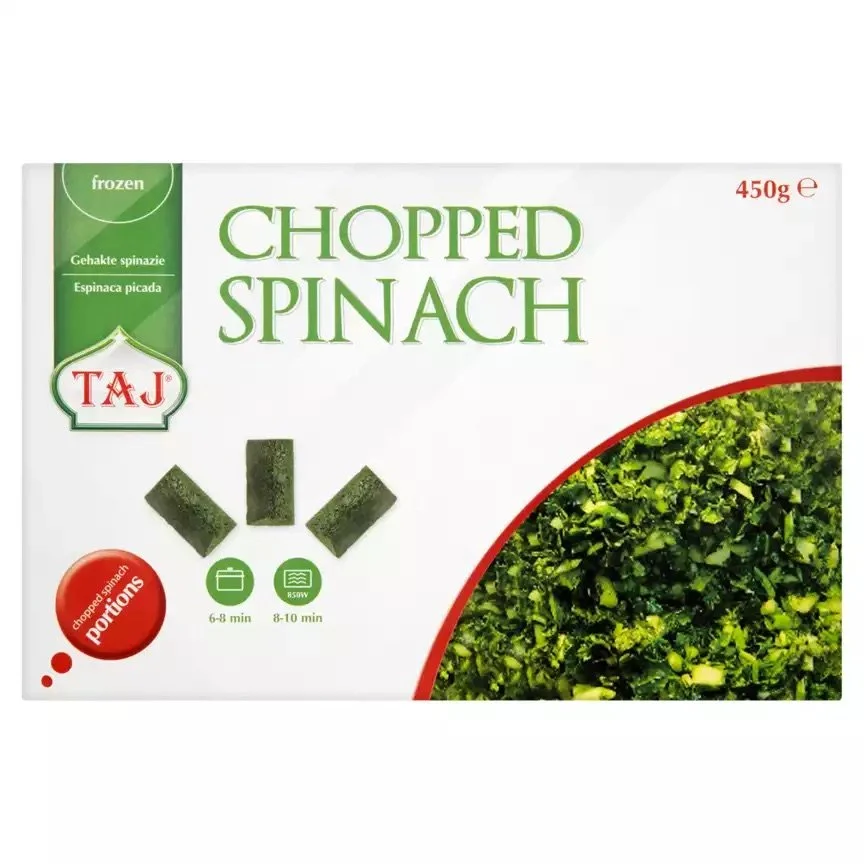 TAJ Chopped Frozen Spinach