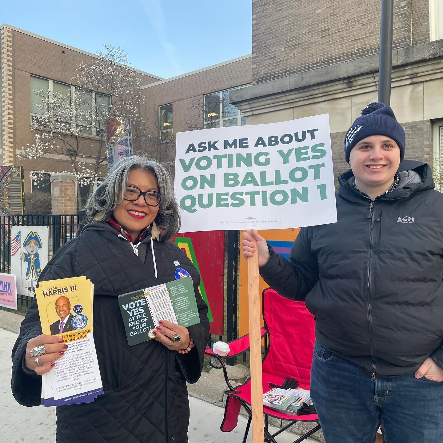 Today is the DAY! 🗳️ 

Get out and vote, Chicago! Polls are open til 7pm. 

🗳️In the 48th ward, you can vote at Edgewater Library or your local polling location. 

🗳️You can also vote at ANY of the Early Voting locations &mdash; there&rsquo;s one 