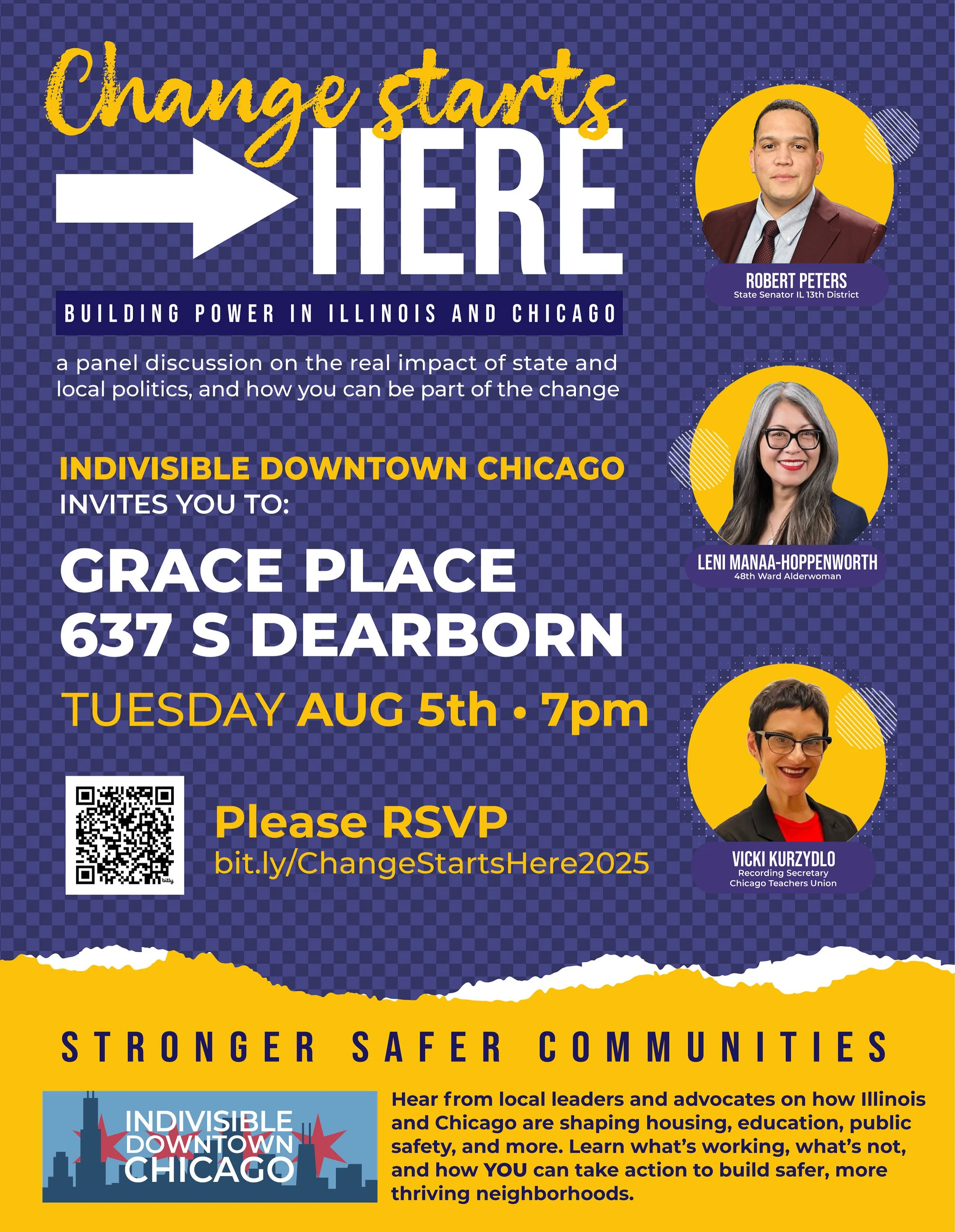 Aug 5: Panel Discussion with Indivisible Downtown Chicago