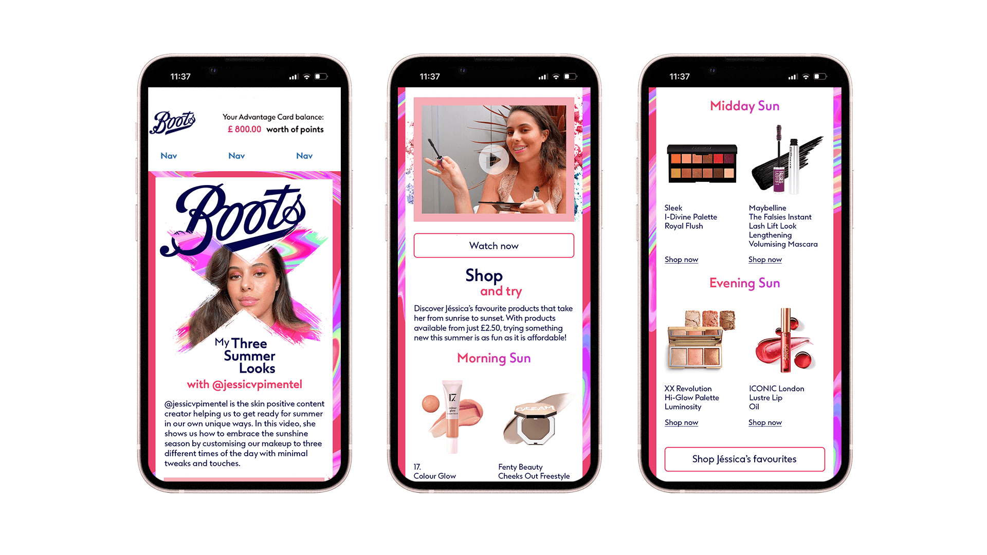 Boots Social, Digital and Email Look & Feel — Sophie Congdon