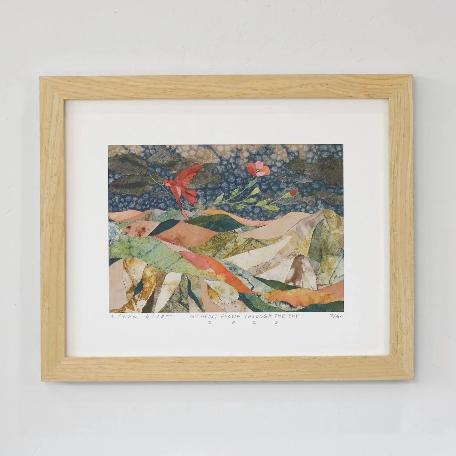 My Heart Flown Over The Sky - 8x10" Limited Edition Archival Print