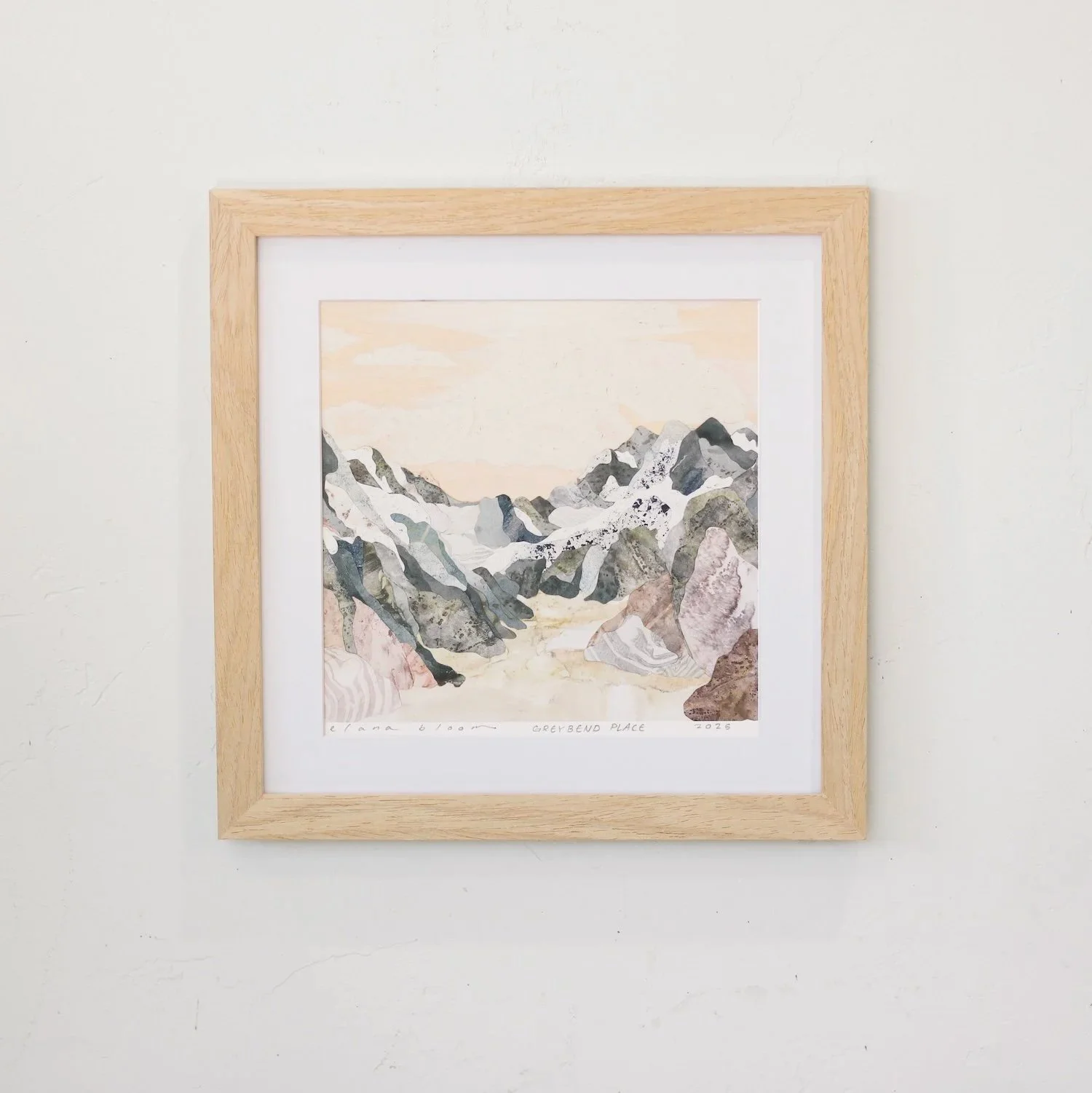 Greybend Place - 8 x 8" Archival Print