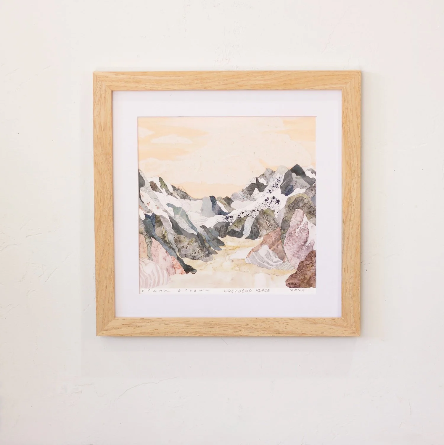 Greybend Place - 8 x 8" Archival Print