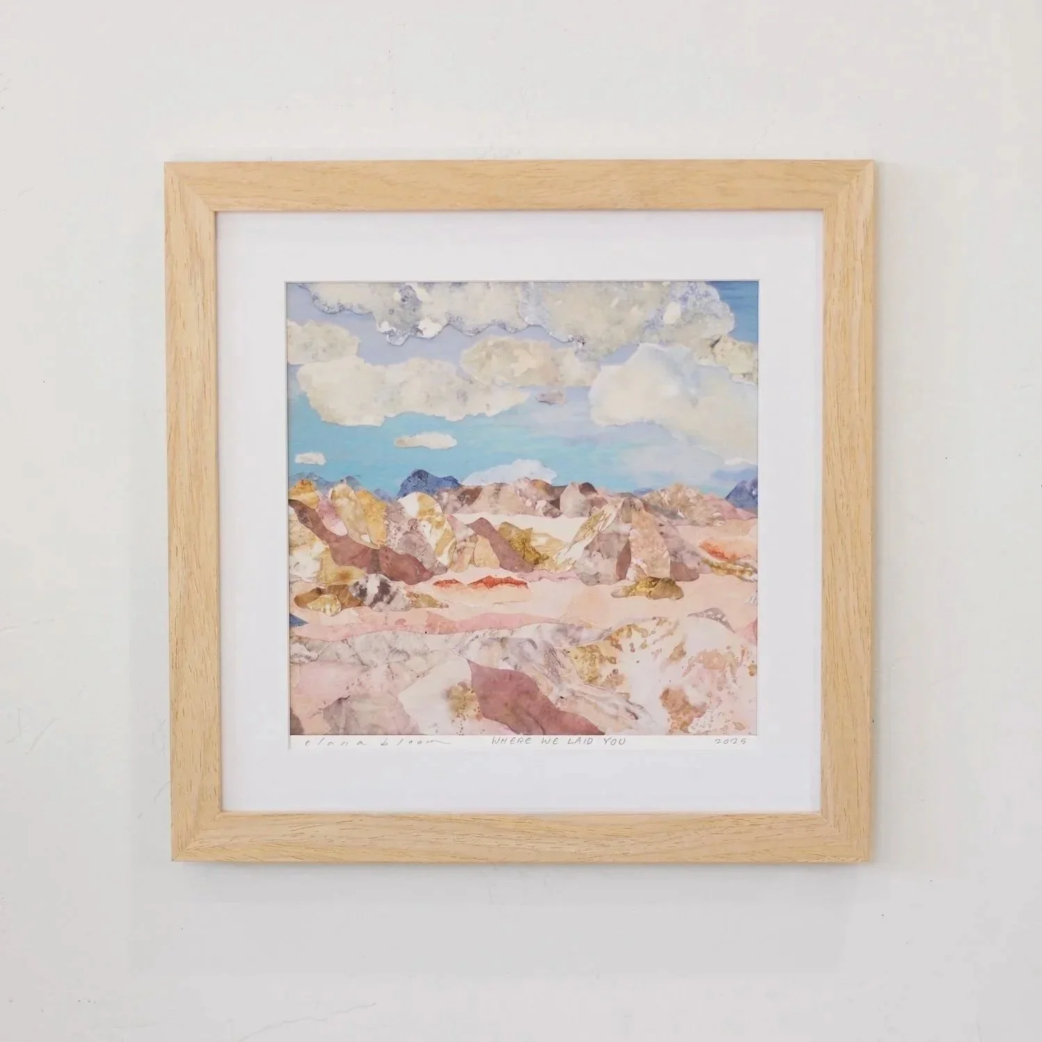 Where We Laid You - Archival 8x8" Print