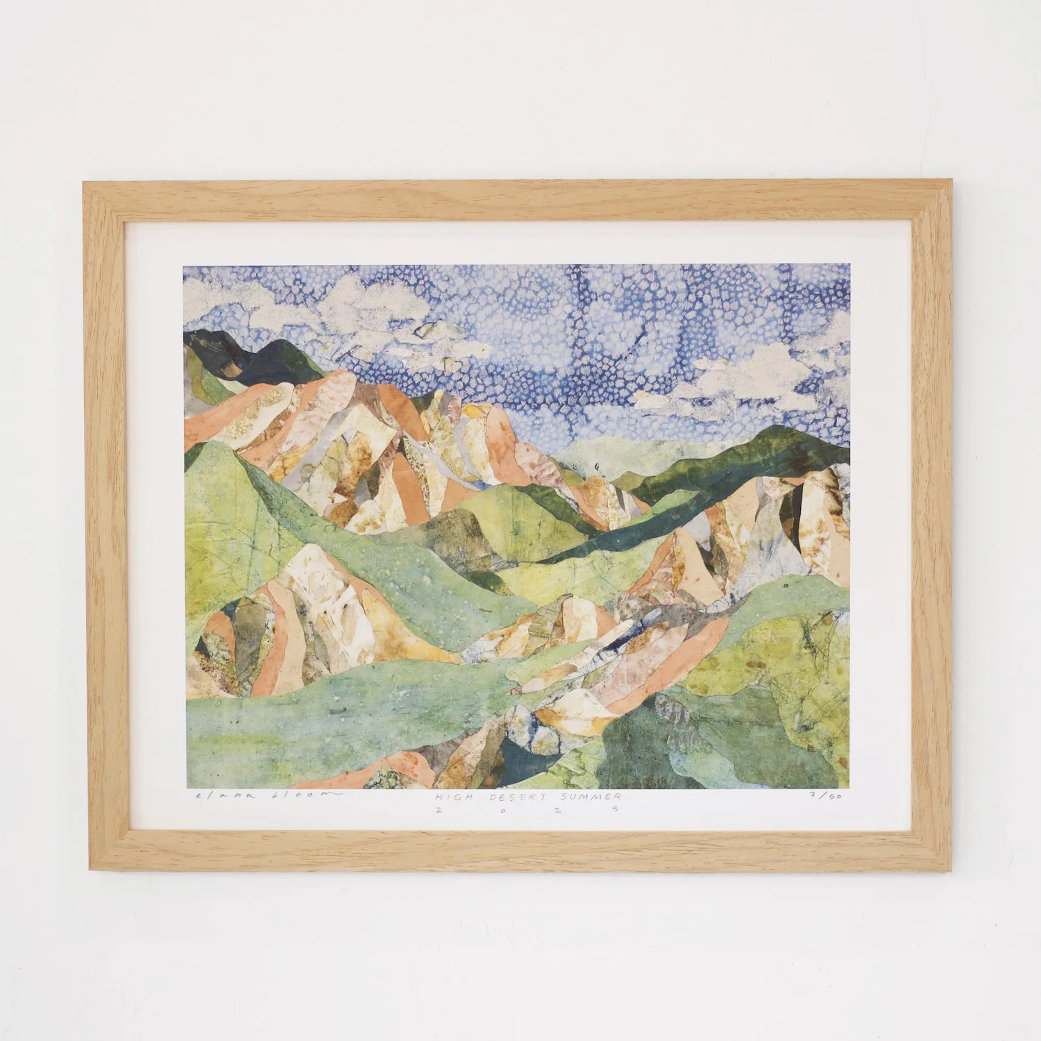 High Desert Summer 11 x 14" Limited Edition Archival Print