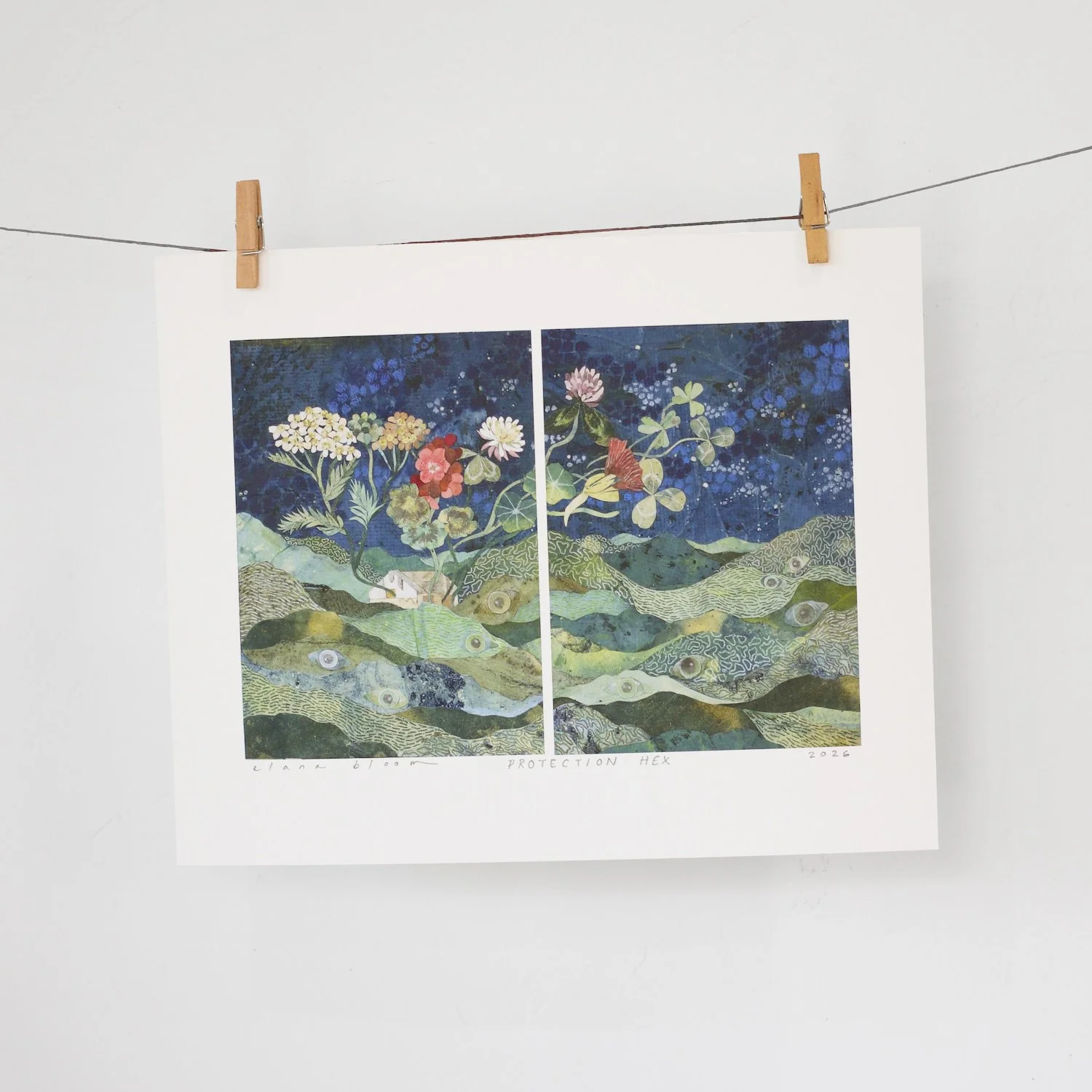 Protection Hex - 8x10"  Archival Print