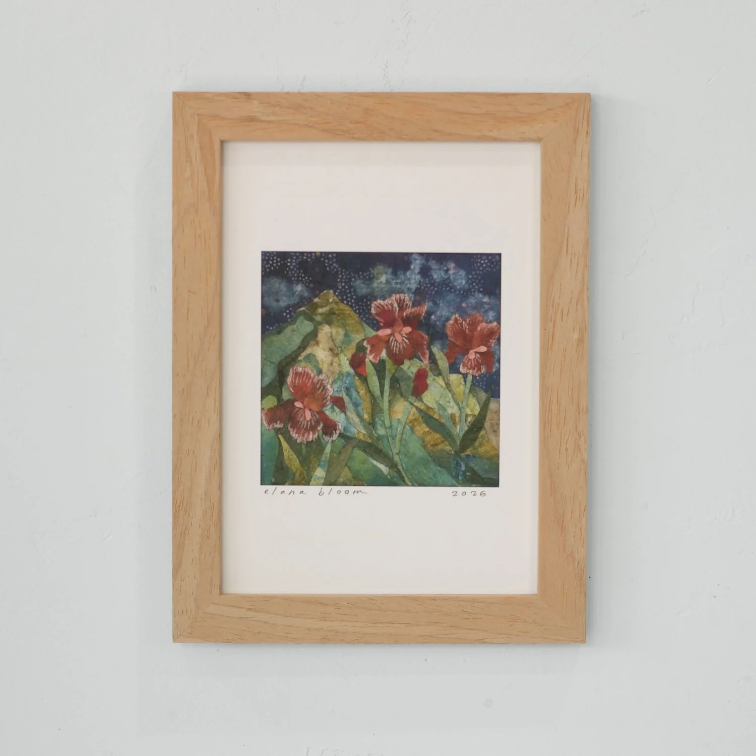 Blood Iris Archival Print - 5 x 7"