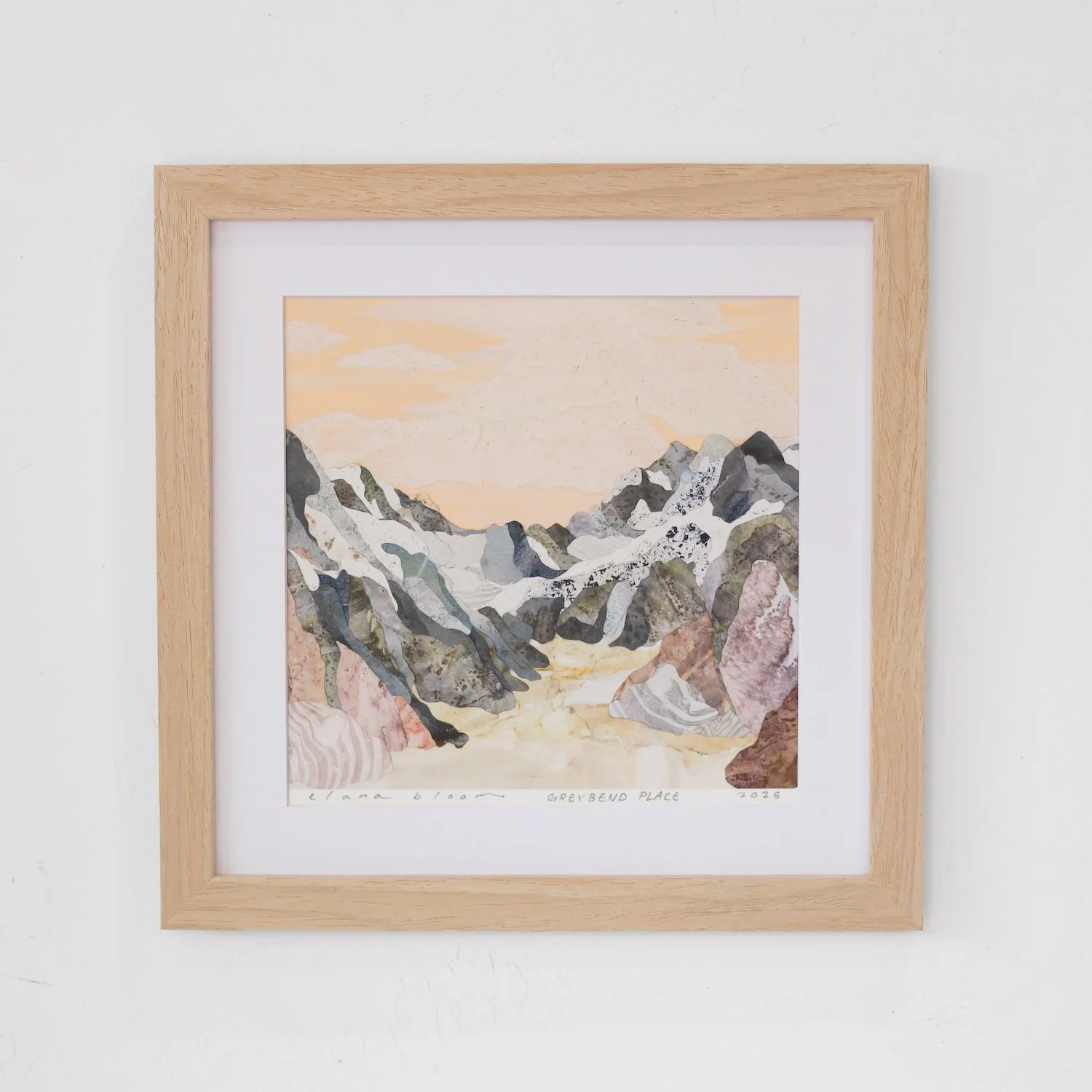 Greybend Place - 8 x 8" Archival Print