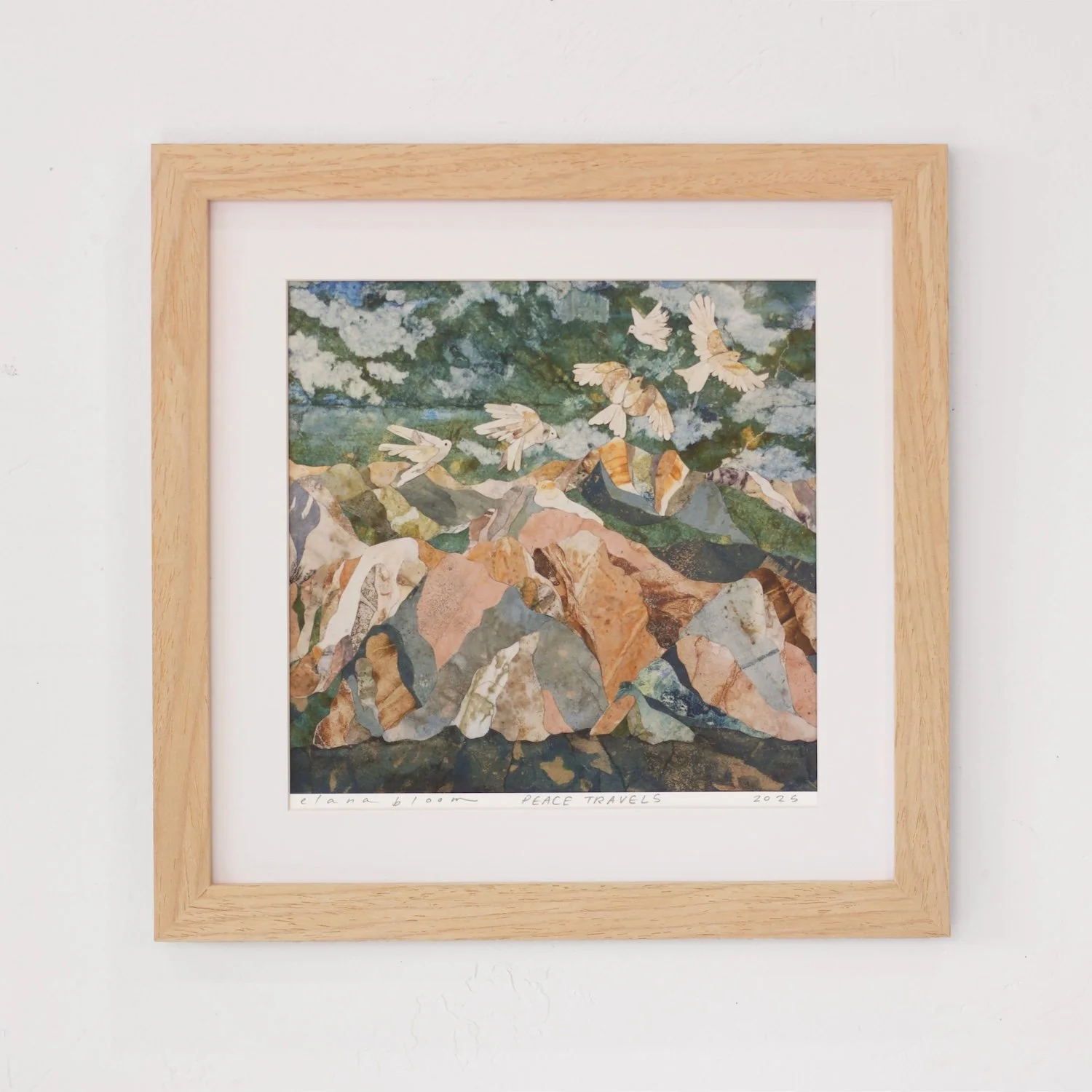 Peace Travels - 8 x 8