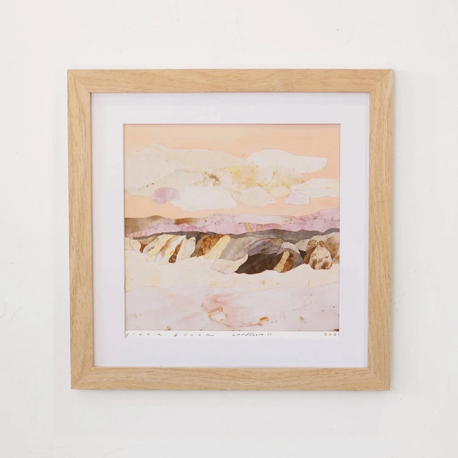 Landform II - 8 x 8" Archival Print