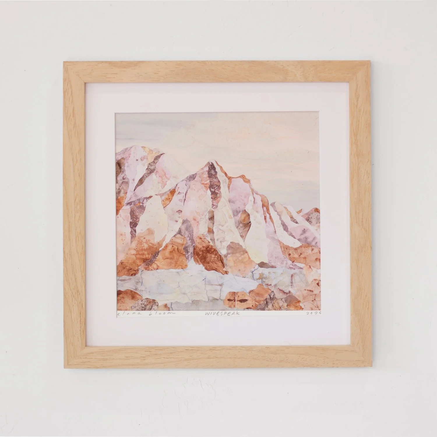 Wivespeak 8 x 8" Archival Print