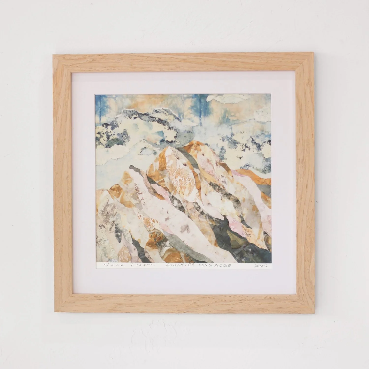 Daughter Song Ridge Archival Print  - 8 x 8"