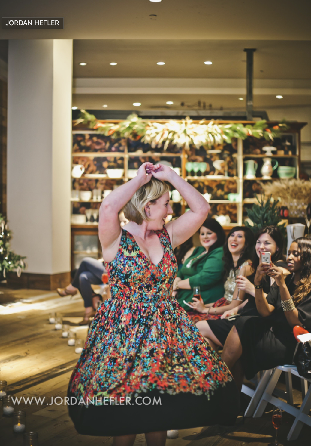 ANTHROPOLOGIE HOLIDAY FASHION SHOW | FASHION PHOTOGRAPHY