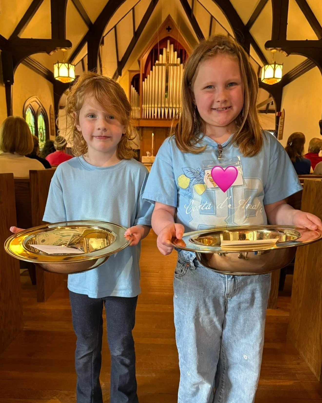 Sunday&rsquo;s ushers showing us how it&rsquo;s done!

Don&rsquo;t miss this week&rsquo;s newsletter for all the details on Creation Care Sunday 

 Bring a little soil from home and a dish to share for the Coffee Hour Potluck!

And later, join us at 
