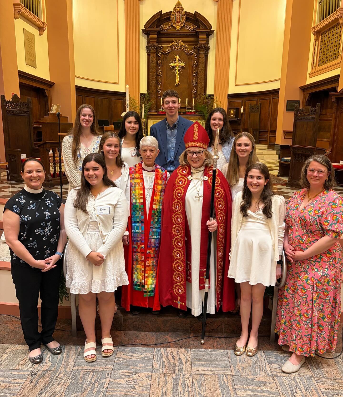 Congratulations to our 8 wonderful young people who were Confirmed at the Cathedral Church of St. Paul on Saturday! We also thank Lucy Bullock-Sieger for her help in formation and Jill Moon and Donna Baker for singing in the choir!
