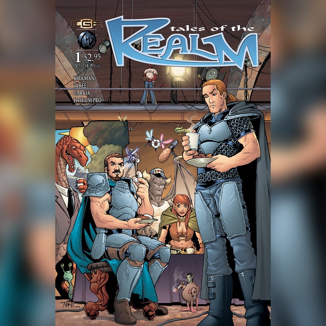 Tales of the Realm - Issue 1
The first cover in the mini-series created by @jamesvalstaples and myself and written by 
@robkirkman @robertfkirkman #robertkirkman
Colors by Mike Garcia

#talesoftherealm #mvcreations #comics #comicart #artist #artistso