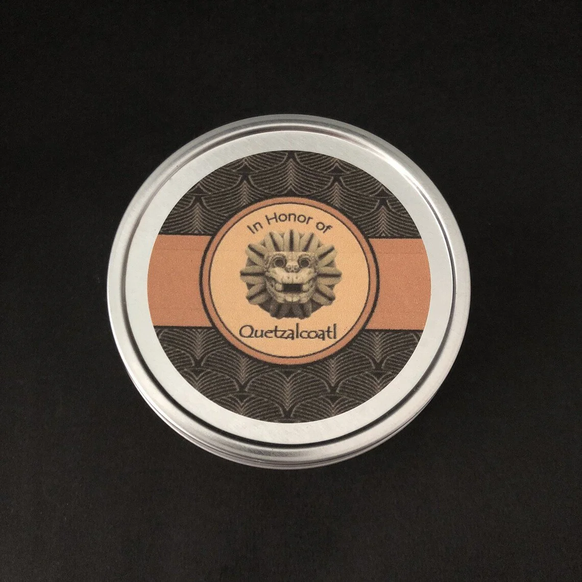 Quetzalcoatl Aztec god ritual offering candle — Silver Moon Offerings