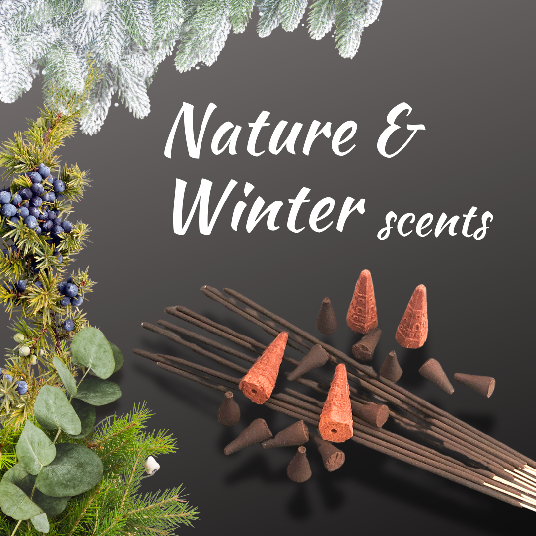 Nature and Winter scented incense | stick | cone | backflow